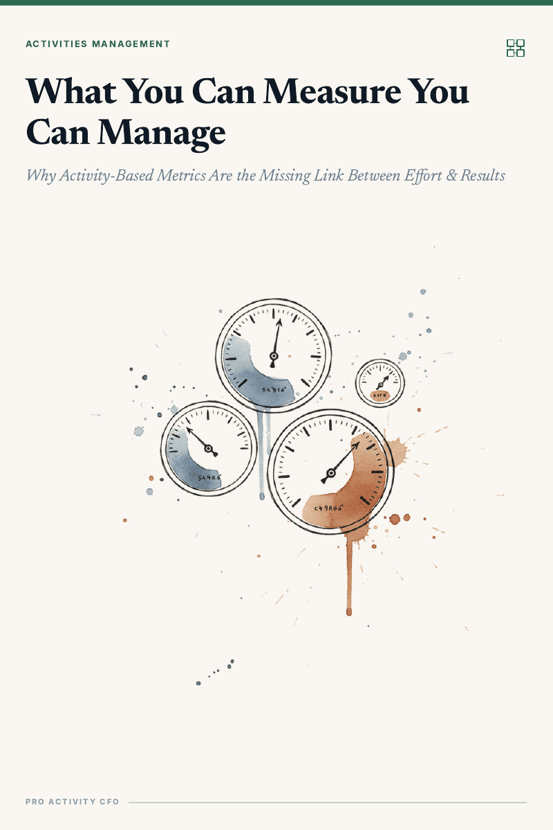 What You Can Measure You Can Manage — cover